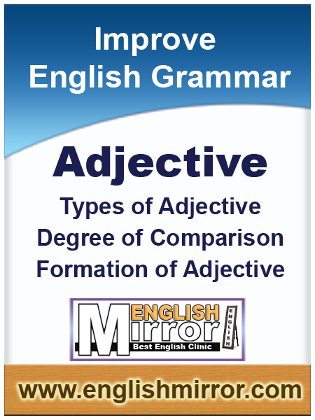 Adjective in English language
