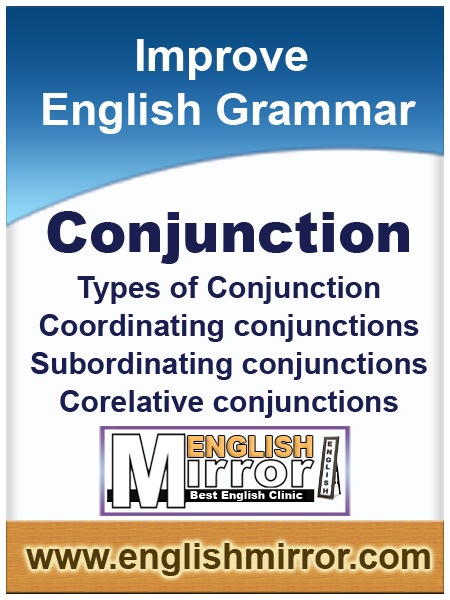 Conjuctions in English language