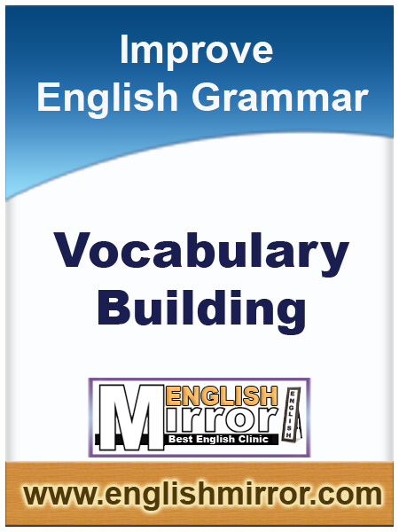 Vocabulary building in English language